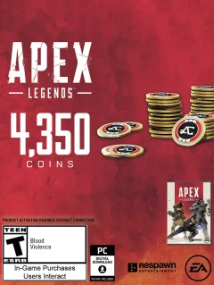 Apex 英雄 4350 Apex硬币/金币 Origin Cd-key/激活码 全球