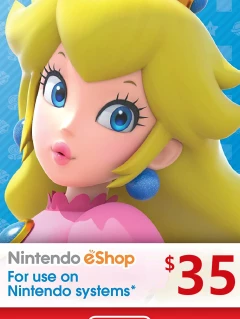 任天堂Nintendo eShop 禮品卡 35 USD 預付卡/預付序號 美國