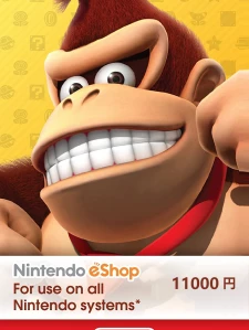 Nintendo eShop Card 11000 JPY Key Japan