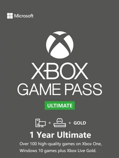 Xbox Game Pass Ultimate XGPU 1年終極會員訂閱 Xbox One/Windows 10 Xbox Live Cd-key/序號 全球