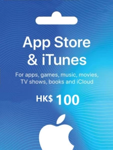 Apple store & iTunes Gift Card 100 HKD Key Hong Kong