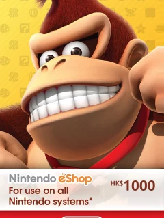 Nintendo eShop Card 1000 HKD Key Hong Kong