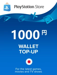 PlayStation Store Gift Card 1000 JPY PSN Key Japan