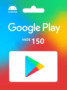 Google Play Gift Card 150 HKD Key Hong Kong