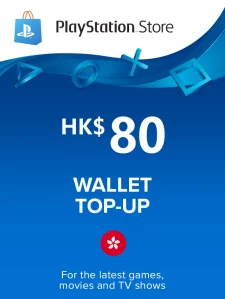 PlayStation Store Gift Card 80 HKD PSN Key Hong kong