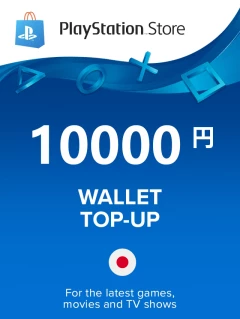 PlayStation Store Gift Card 10000 JPY PSN Key Japan