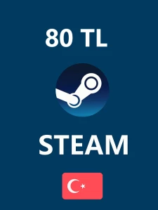 Turkey 80 TL Wallet balance Steam New Account Turkey