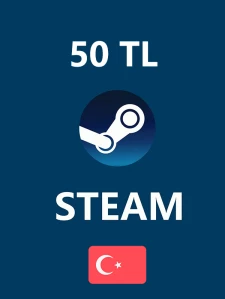 Turkey 50 TL Wallet balance Steam New Account Turkey